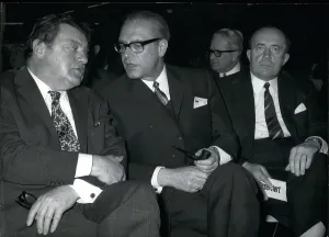 Dollinger: Strauss, Heubel, Hanauer, Dollinger, CSU Party, Germany