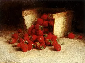 Strawberries: Strawberries Spilling Out of a Box