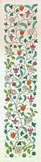 Strawberries: Strawberry Garden ? bookmark design