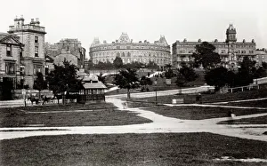 Harrogate: The Stray from Cold Bath Road, Harrogate, Yorkshire