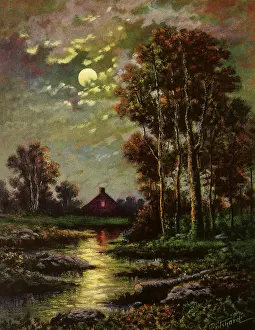 Pritchard: Stream in Moonlight