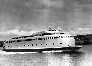 Ferryboat: Streamlined ferryboat, 1930
