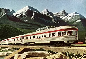 Rockies: Streamliner in Rockies