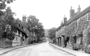 Streatley: Streatley, High Street c1955