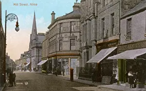 Scotish: Mill Street, Alloa, Scotland