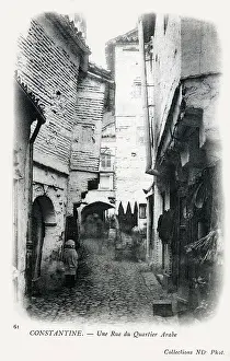 Cumba: A Street in the Arab Quarter, Constantine, Algeria