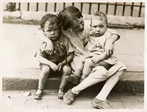 Dishevelled: STREET ARABS/ON KERB