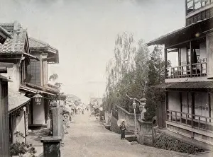 Atami: Street at Atami, Japan