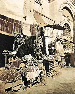 Traders: Street bazaar, Cairo, Egypt
