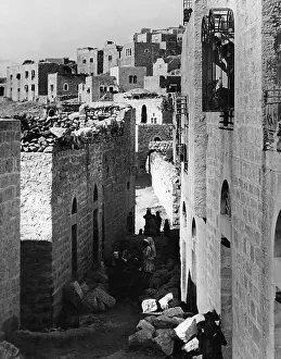 Streetlife: Street in Bethlehem, 1931