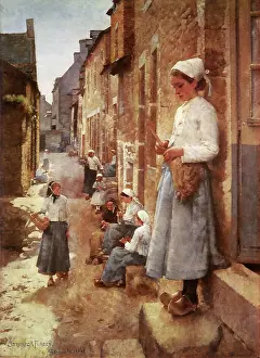 Stanhope: A Street in Brittany