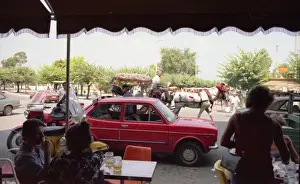 Corfu: Street cafe in Corfu