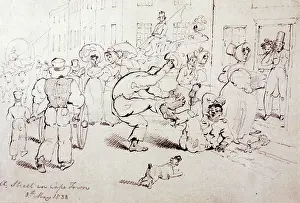 D Oyly: A Street in Cape Town, 1833