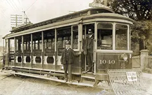 1040: Street car in Toronto, Canada