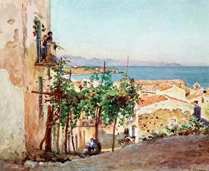 Cefalu: Street in Cefalu, Sicily