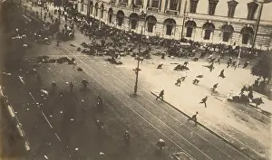 Reds: Street demonstrators fired on by troops of the Provisional