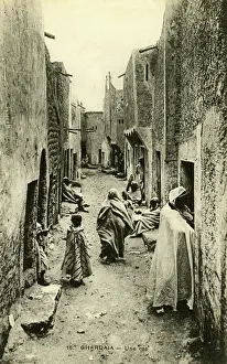 Populate: A street, Ghardaia