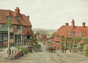 Goudhurst: Street in Goudhurst, Kent