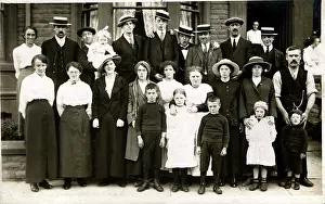 Boaters: Street Group with Children, Unknown location