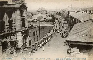 Hankou: Street in Hankou, China