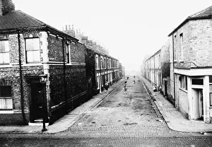 Britainroger: Street in Middlesbrough, Teesside