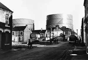 Gasworks: Street in Middlesbrough, Teesside