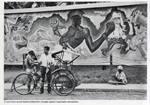 Jul23: Street mural in Indonesia