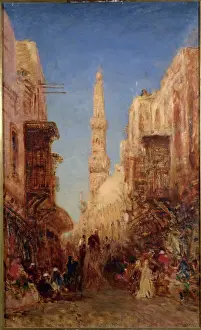 Ziem: Street in Old Cairo