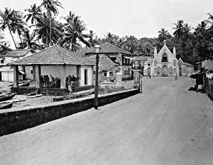 Sultanate: A street in Panaji, 1930