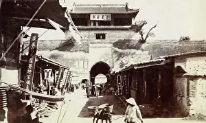 Pekin: A street in Peking