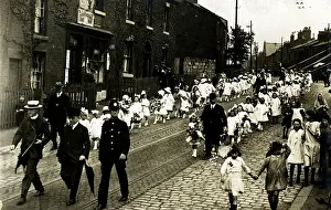 Shropshire: Street Procession, Unknown location, Shropshire
