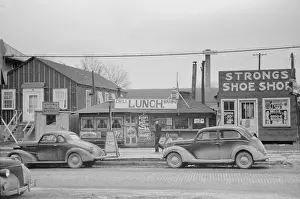 Salem: Side street, Salem, Illinois