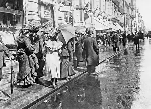 Rainy: Street scene, 1929