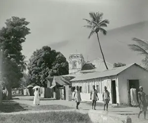 Gambian: Street scene, Bathurst (now Banjul), Gambia, West Africa