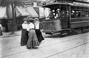 Waits: Street scene in Berlin before 1914