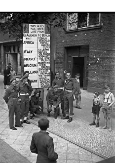Salerno: Street scene in Berlin, Germany