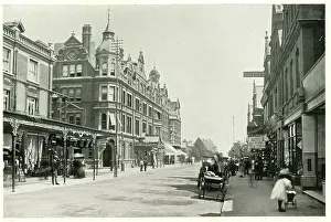Boscombe: Street scene in Boscombe, Dorset
