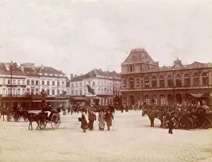 Cosmopolitan: Street scene in Brussels, Belgium