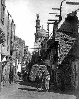 Burden: Street scene, Cairo, Egypt