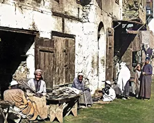 Traders: Street Scene, Cairo, Egypt