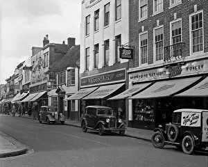 The John Turner Photographic Collection: Street scene with chain stores