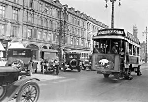 Kopenhagen: Street scene in Copenhagen, 1932