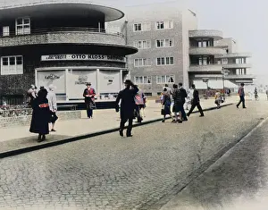 Cobblestones: Street scene in Copenhagen, Denmark