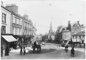 Darlington: Street scene in Darlington, County Durham