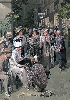 Trinkets: Street scene in Egypt