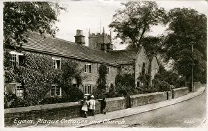 Plague: Street Scene, Eyam, Derbyshire
