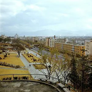 Pieck: Street scene in Hamhung, North Korea