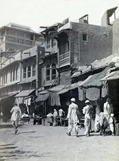 Sunblinds: Street scene, India