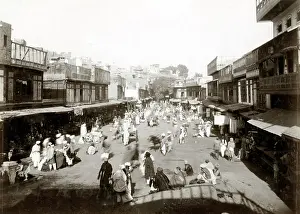 Peshawar: Street scene India, probably Peshawar