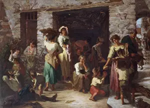 Dutuit: Street scene in Italy